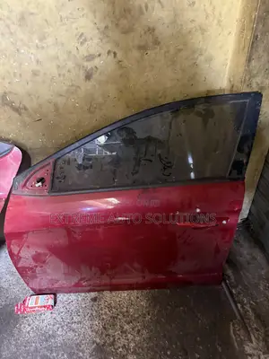 OEM 2017 - 2020 Hyundai Elantra Sedan Front Driver Left Door Red