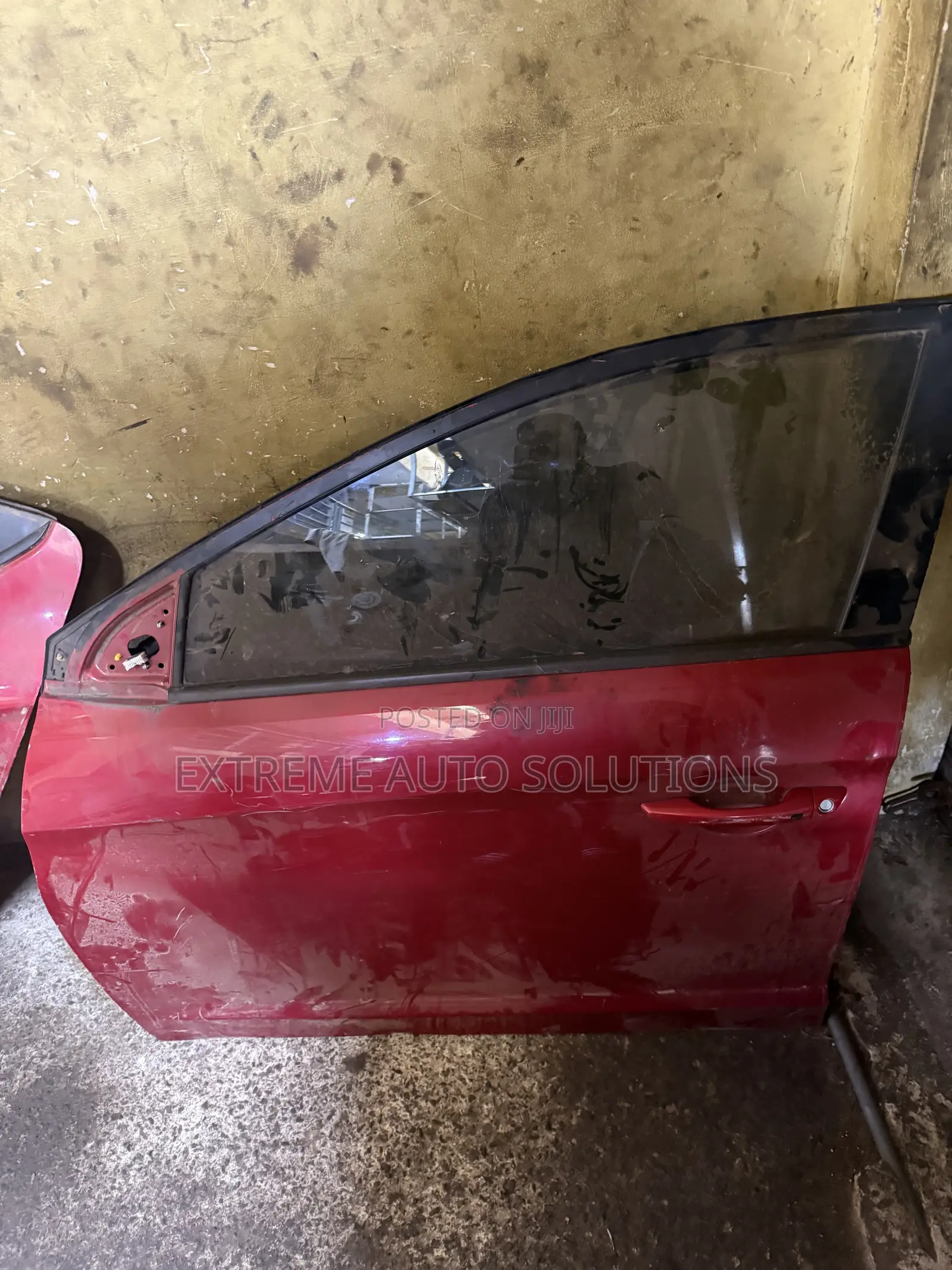 OEM 2017 - 2020 Hyundai Elantra Sedan Front Driver Left Door Red