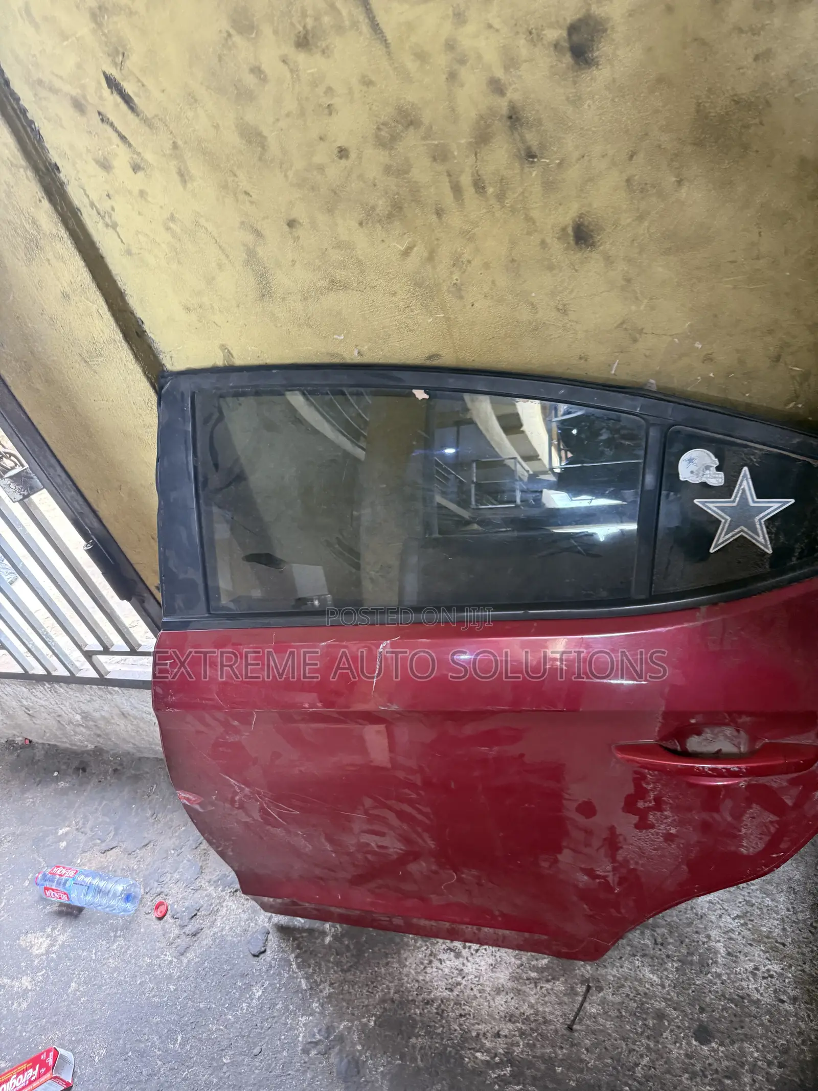 OEM 2017 - 2020 Hyundai Elantra Sedan Front Driver Left Door Red