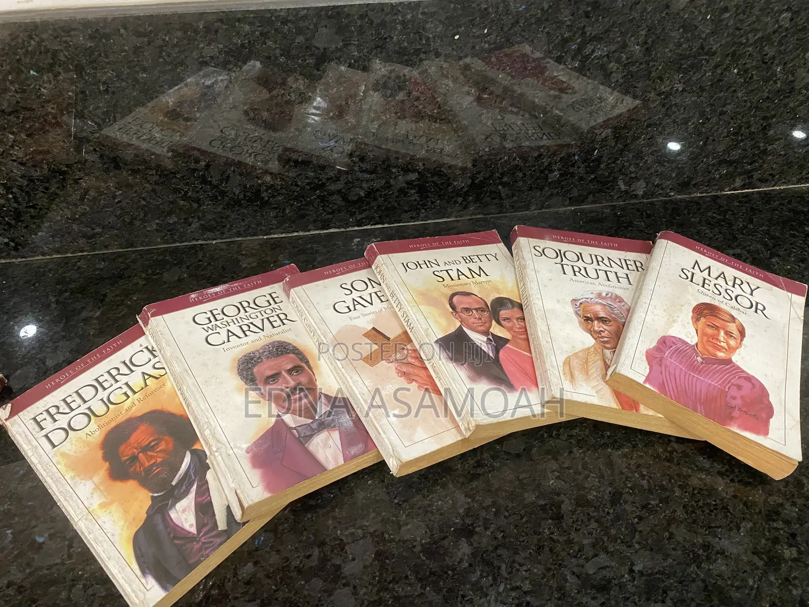 Heroes of the Faith Christian Biography Books – Set of 6