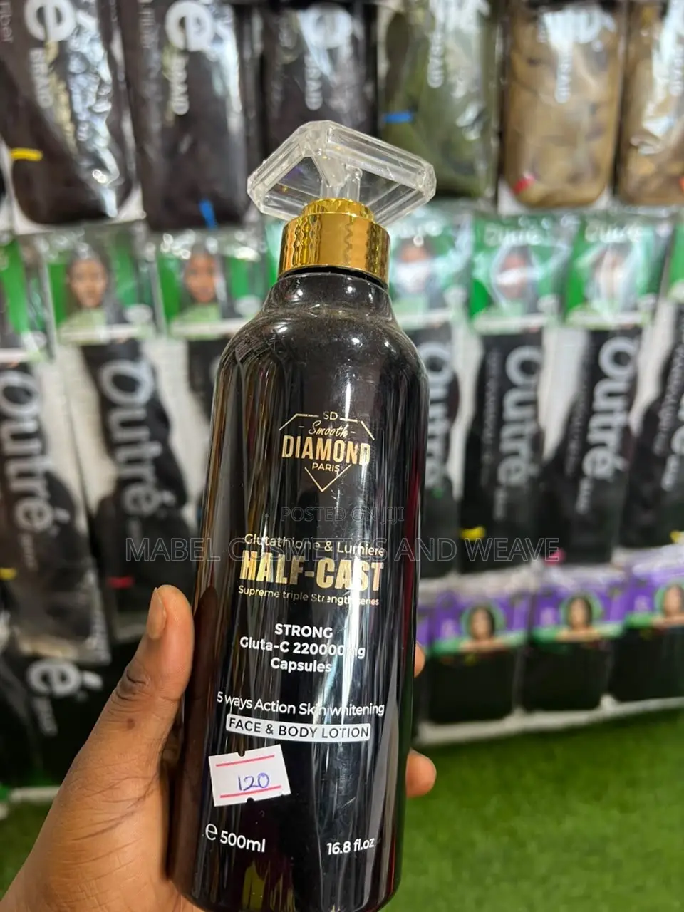 Glutathione & Lurhiere HALF-CAST Face and Body Lotion