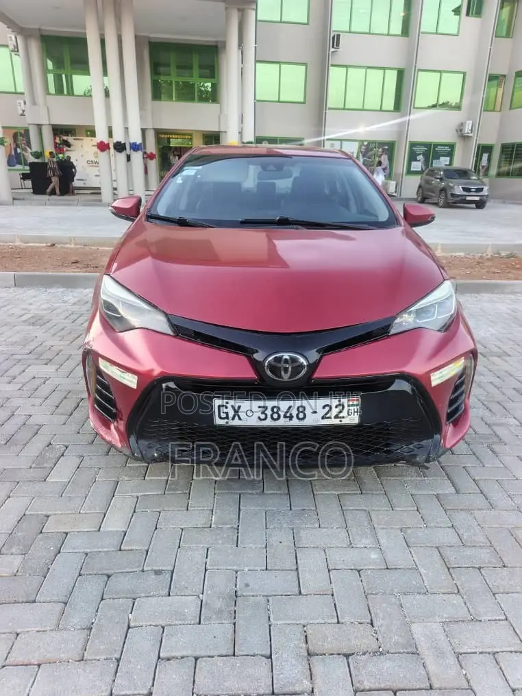 Toyota Corolla SE 4dr Sedan (1.8L 4cyl CVT) 2017 Red