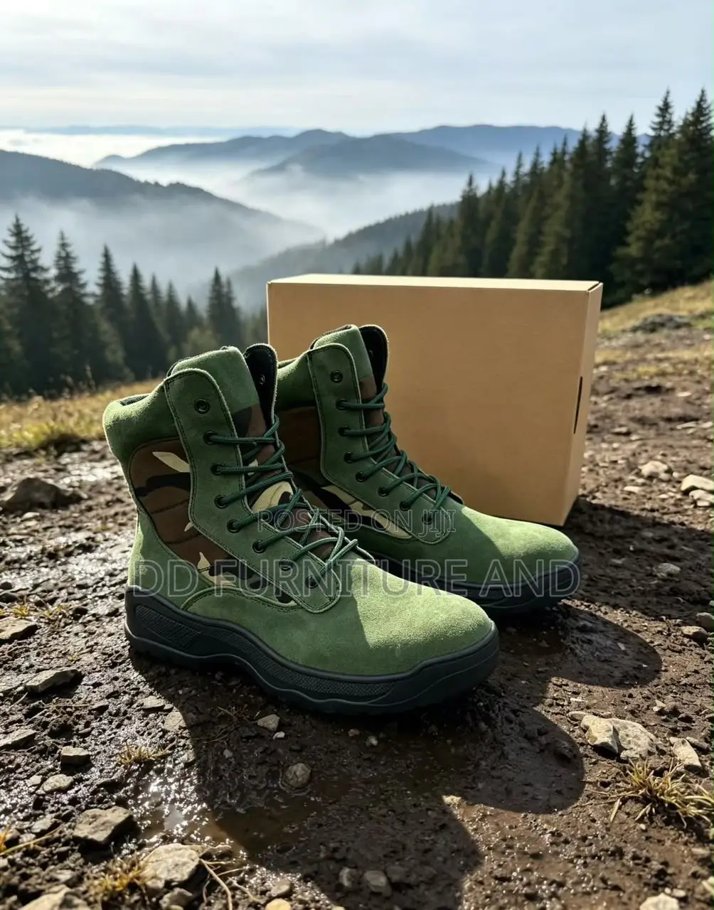 Security Linilitary Teactical Boots