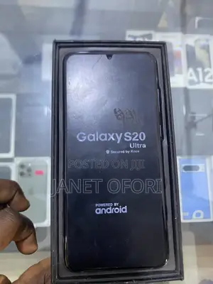 New Samsung Galaxy S20 Ultra 256 GB Black
