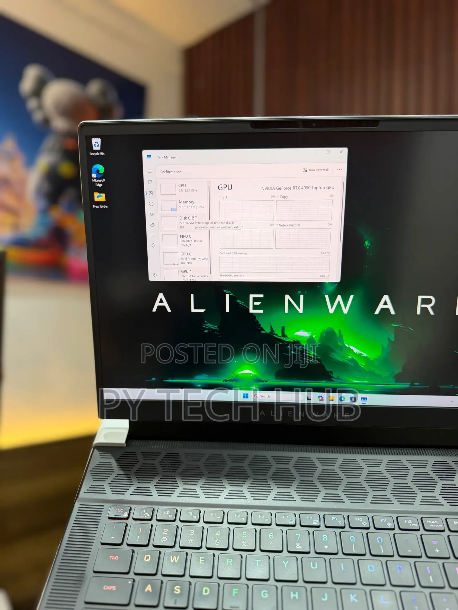Laptop Alienware X16 R2 32GB Intel Core Ultra 9 SSD 1T