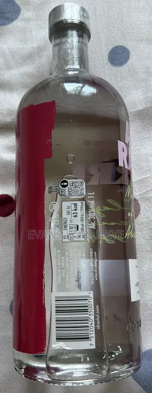 Original Absolut Raspberri Vodka for Sale