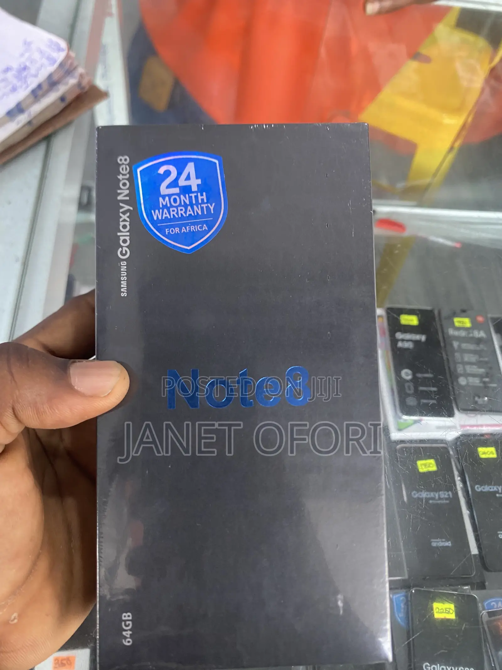 New Samsung Galaxy Note 8 256 GB Black