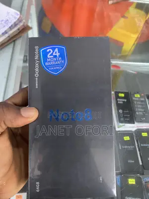 New Samsung Galaxy Note 8 256 GB Black