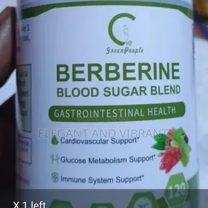Berberine HCL Extract  1200mg Capsules Healthy Cholesterol