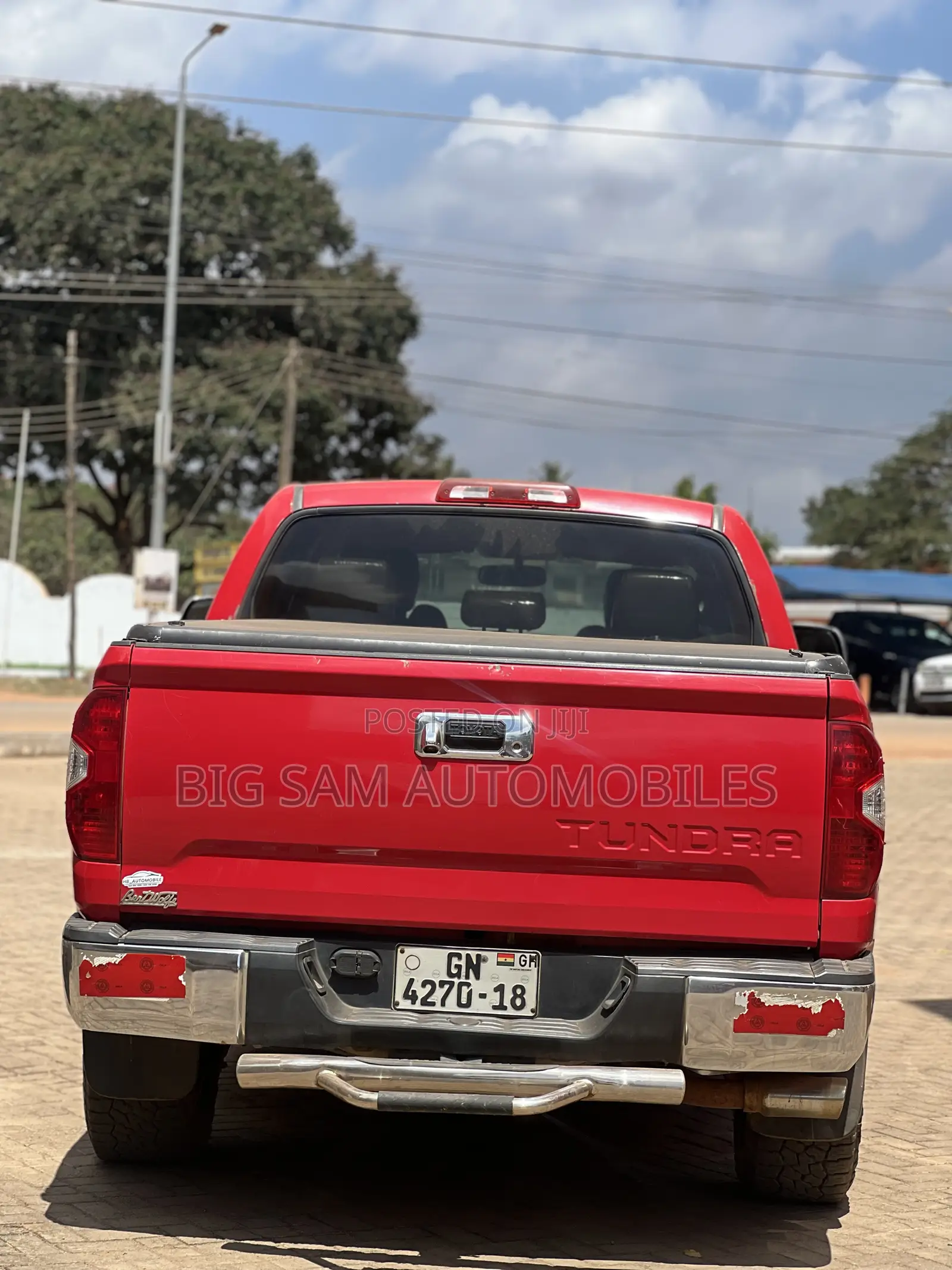 Toyota Tundra 2017 Red