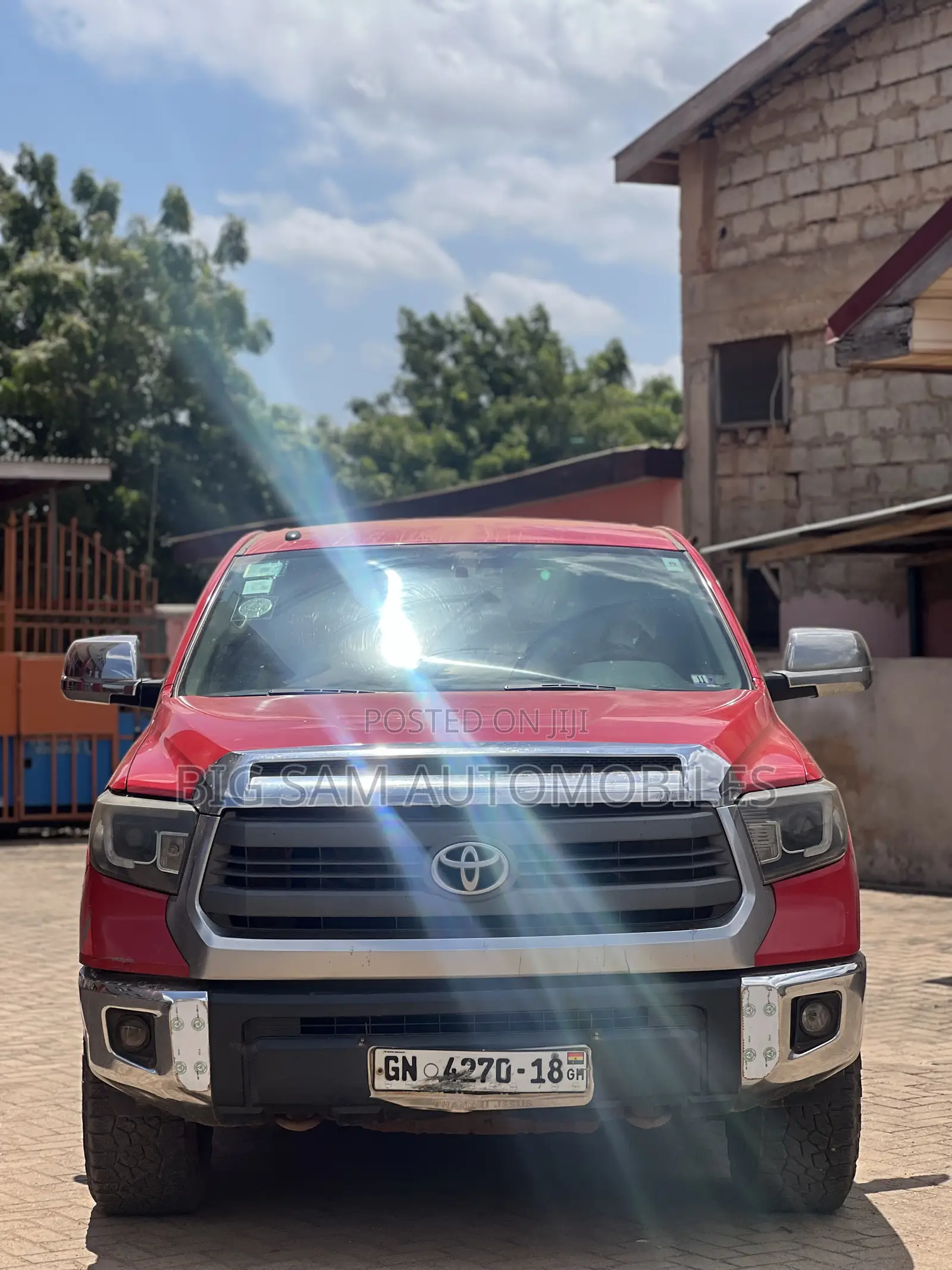 Toyota Tundra 2017 Red
