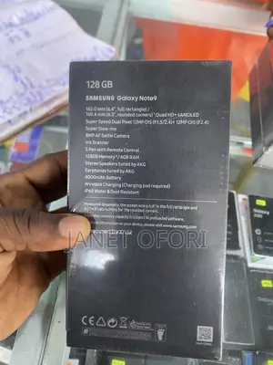 New Samsung Galaxy Note 9 128 GB Black
