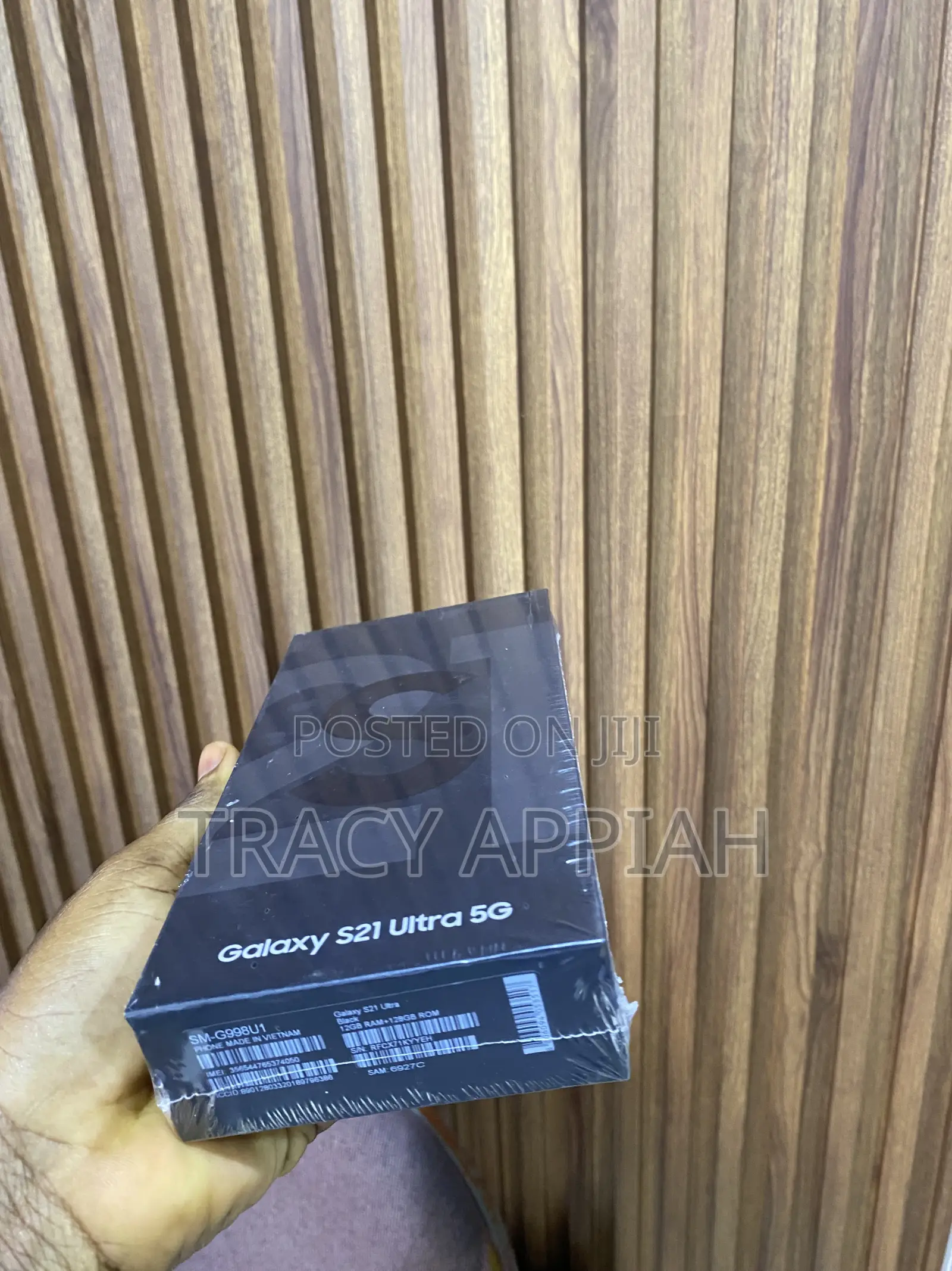 New Samsung Galaxy S21 Ultra 5G 128 GB Black