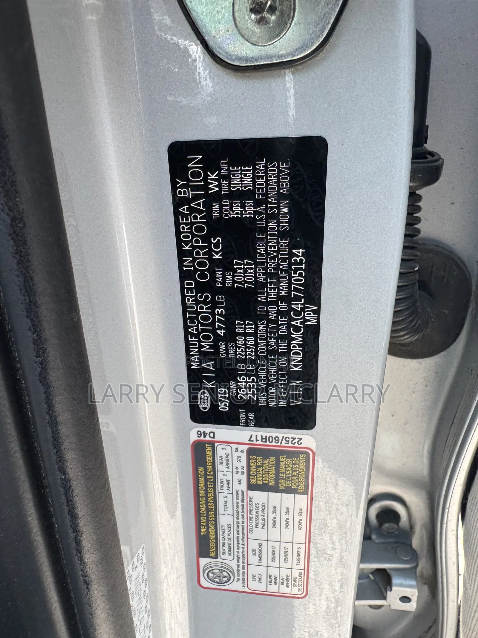 Kia Sportage EX AWD 2020 Silver