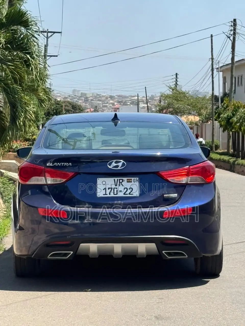 Hyundai Elantra GLS Sedan FWD (1.8L 4cyl 6A) 2013 Blue