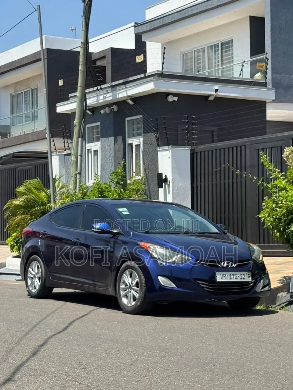 Hyundai Elantra GLS Sedan FWD (1.8L 4cyl 6A) 2013 Blue