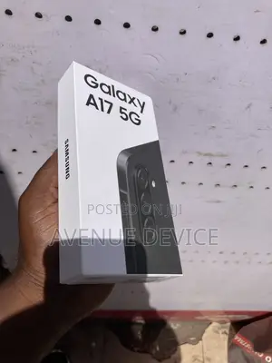 New Samsung Galaxy A17 5G 256 GB Black
