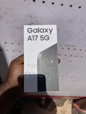 New Samsung Galaxy A17 5G 256 GB Black