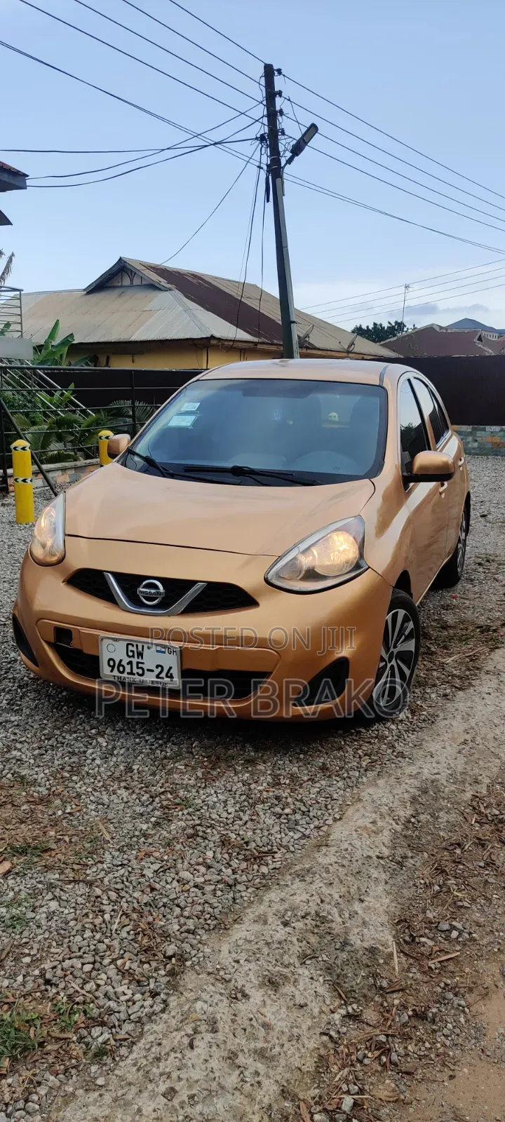 Nissan Micra 2015 Gold