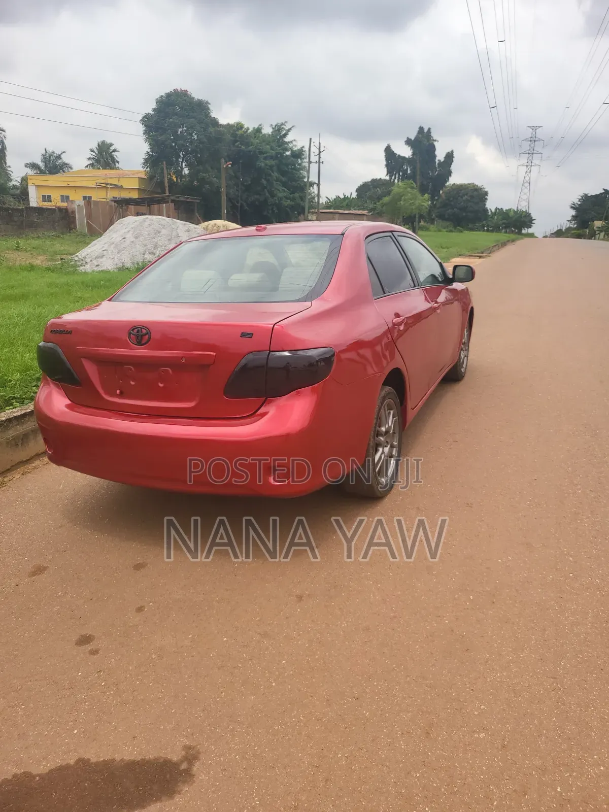 Toyota Corolla LE 4dr Sedan (1.8L 4cyl 4A) 2010 Red