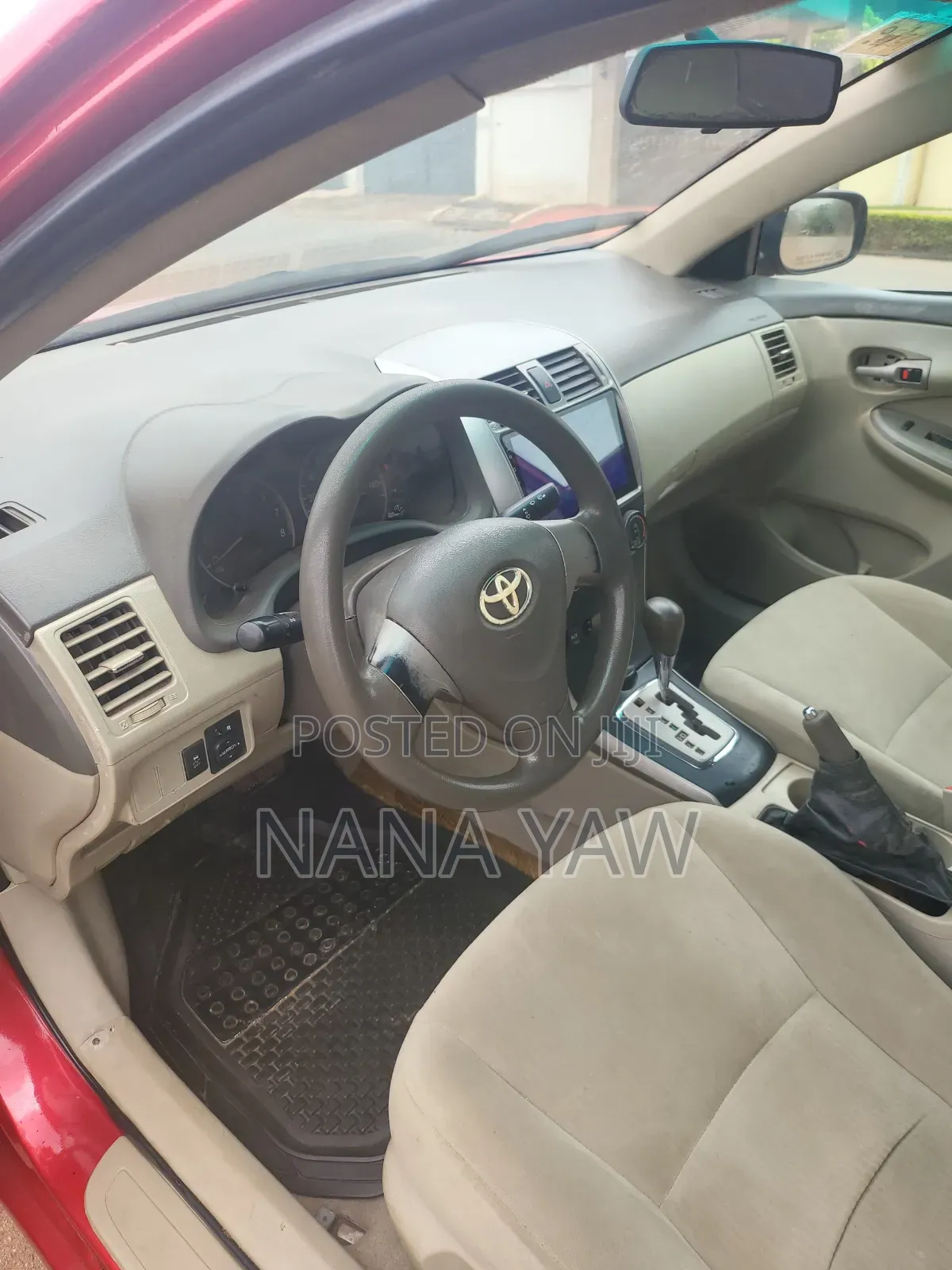 Toyota Corolla LE 4dr Sedan (1.8L 4cyl 4A) 2010 Red