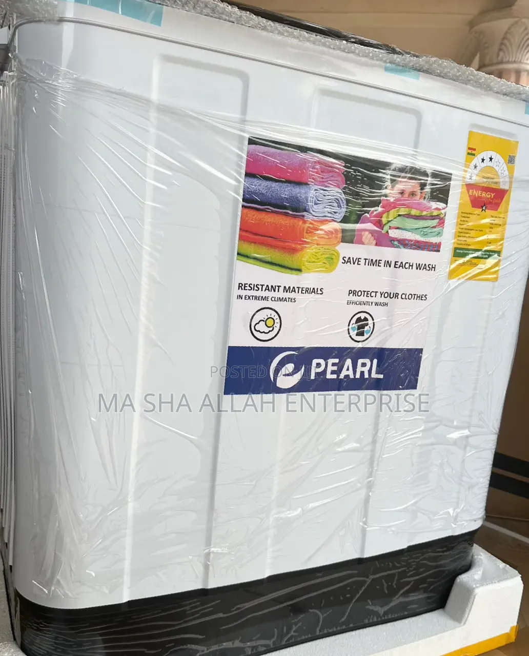 Pearl 10kg Twin Tub Washing Machine Powerful and Durable