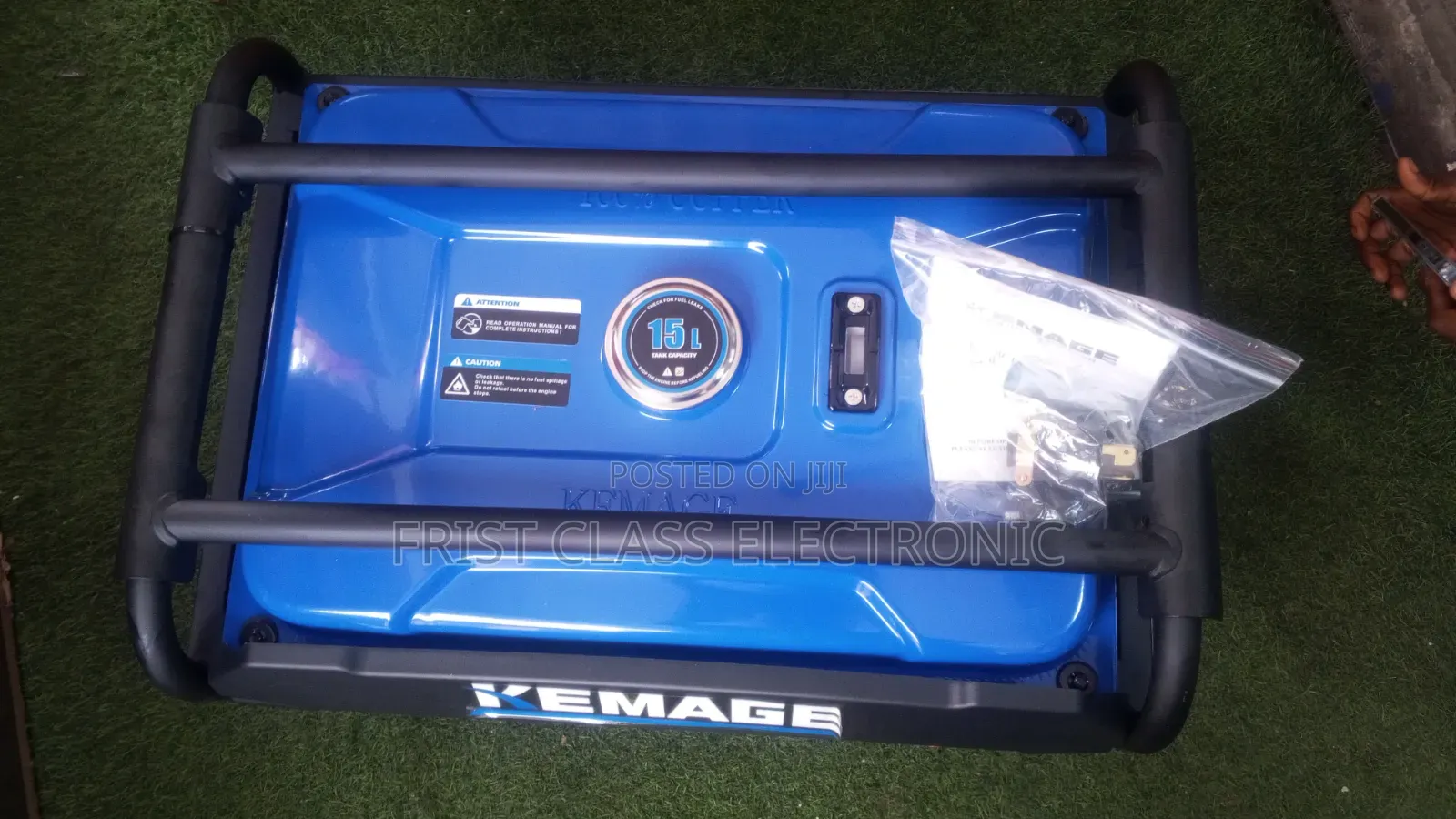 7.5KVA Kemage Heavy Duty Petrol Generator -100% Copper Coil