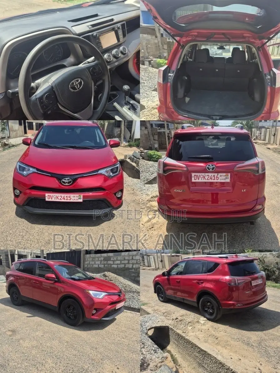 Toyota RAV4 2017 Red