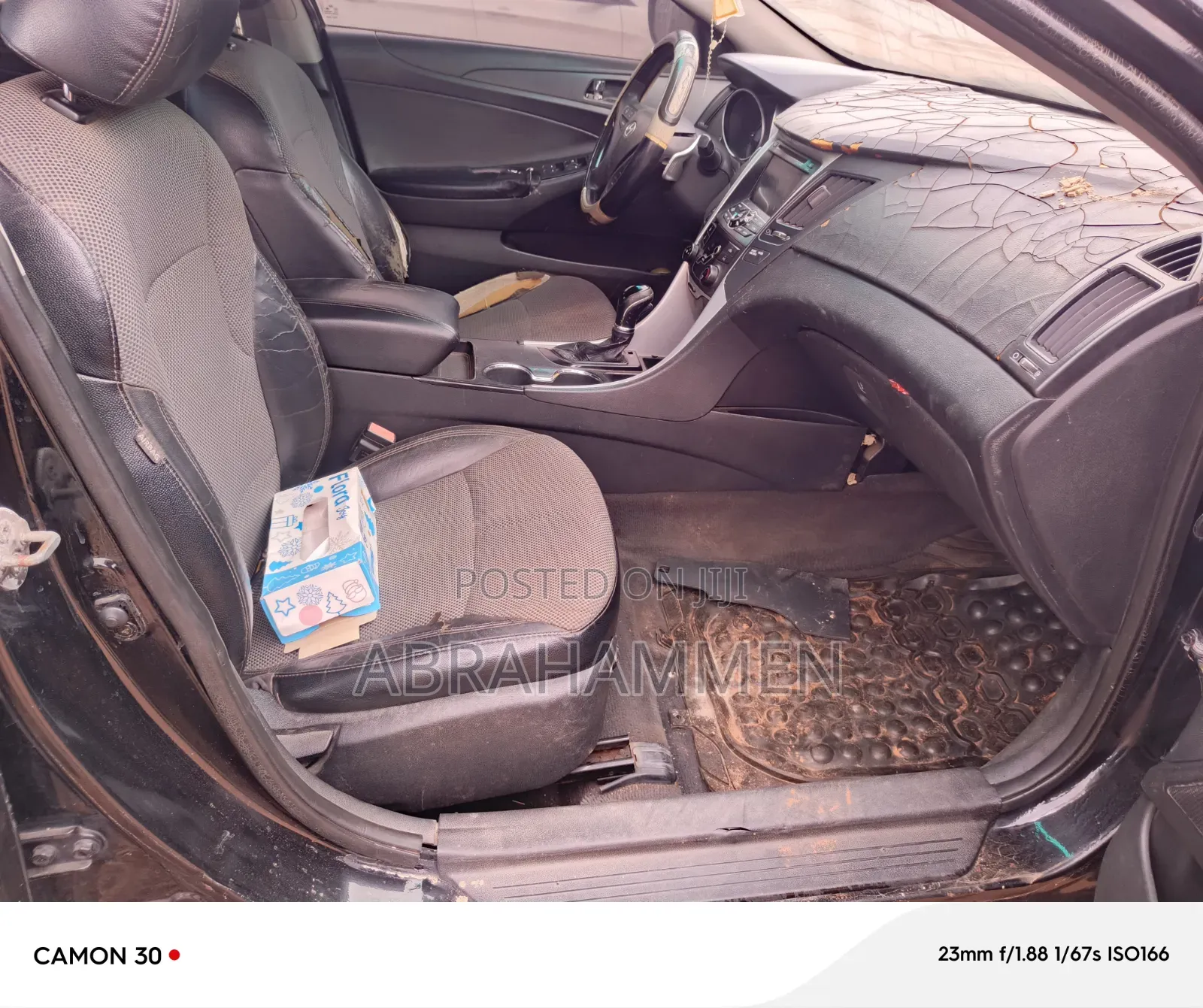 Hyundai Sonata Limited 2.0T Sedan (2.0L 4cyl 6A) 2013 Black