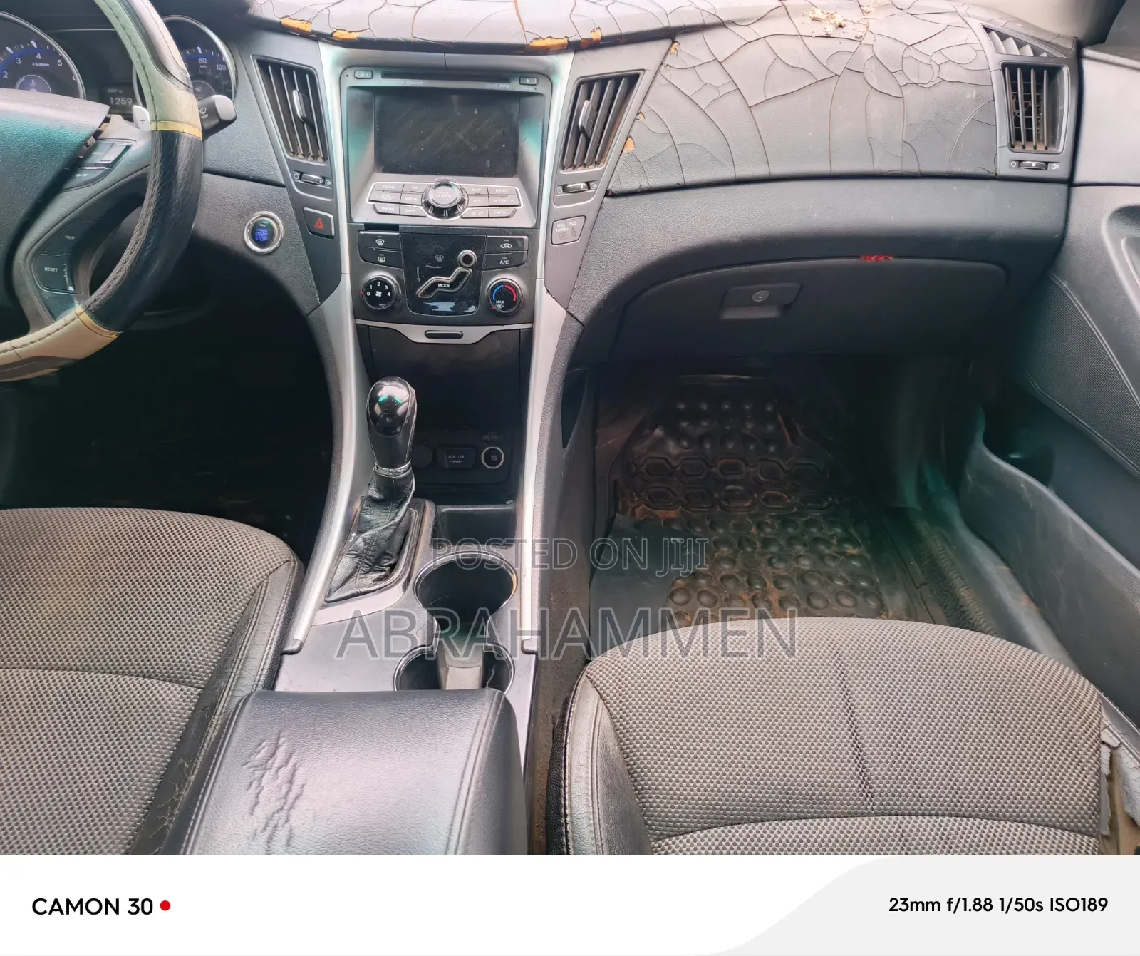 Hyundai Sonata Limited 2.0T Sedan (2.0L 4cyl 6A) 2013 Black