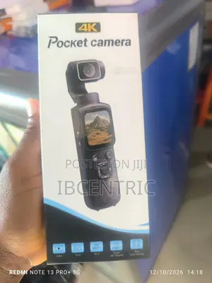4K Pocket Handheld Camera