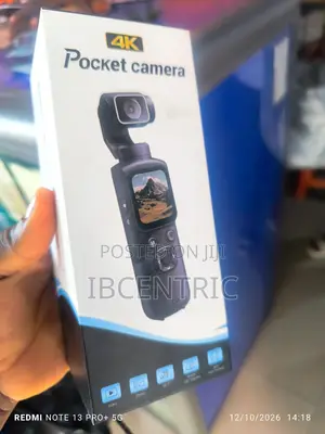 4K Pocket Handheld Camera