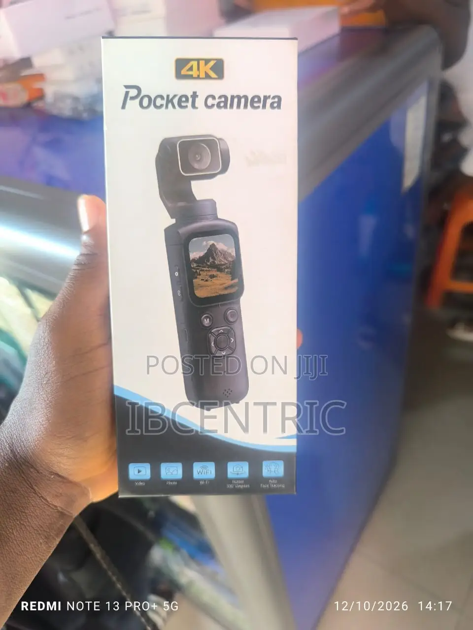 4K Pocket Handheld Camera