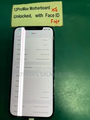 iPhone 12 Pro Max Motherboard Fully Unlocked