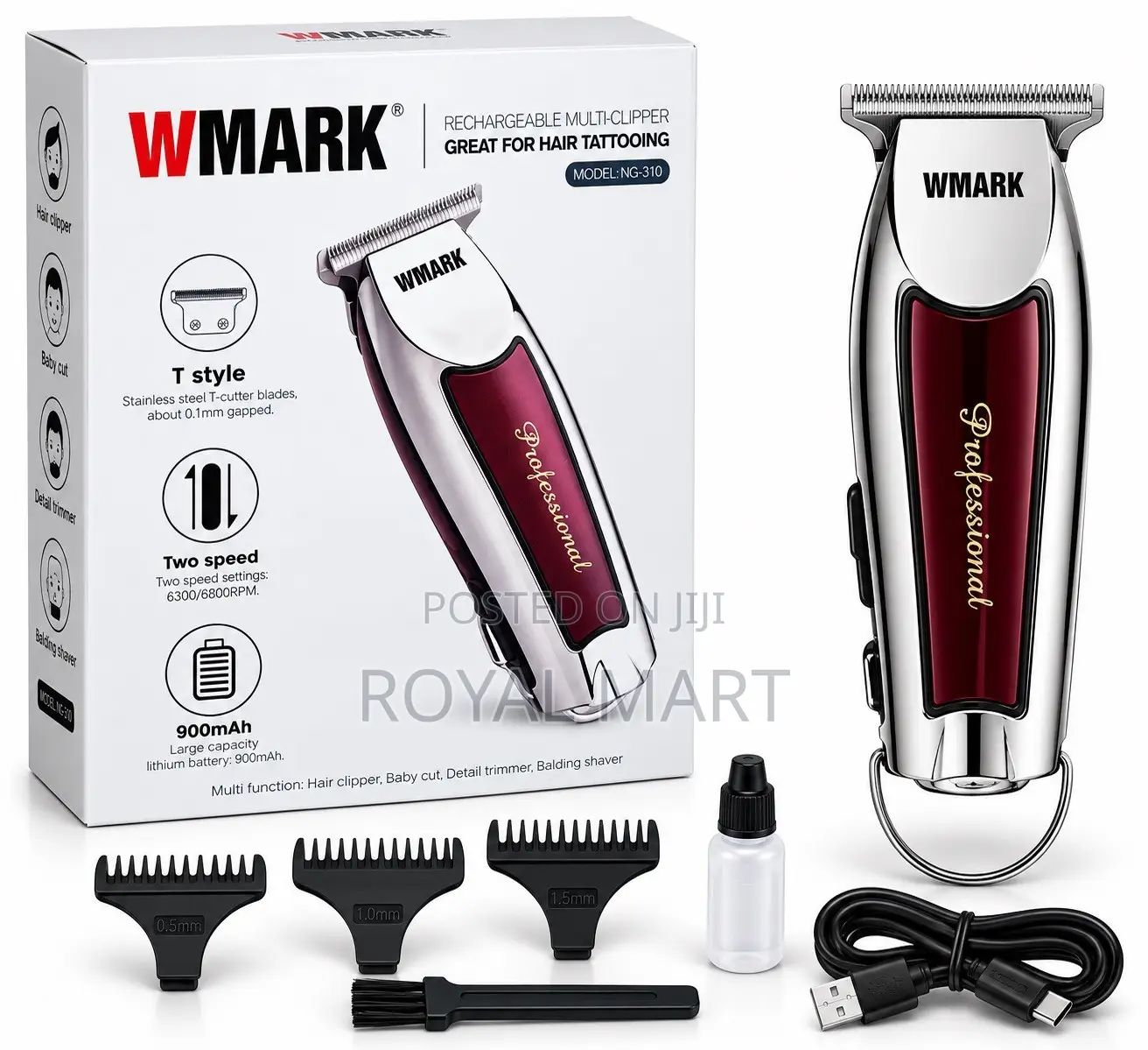 WMARK NG-310 Professional Cordless Trimmer