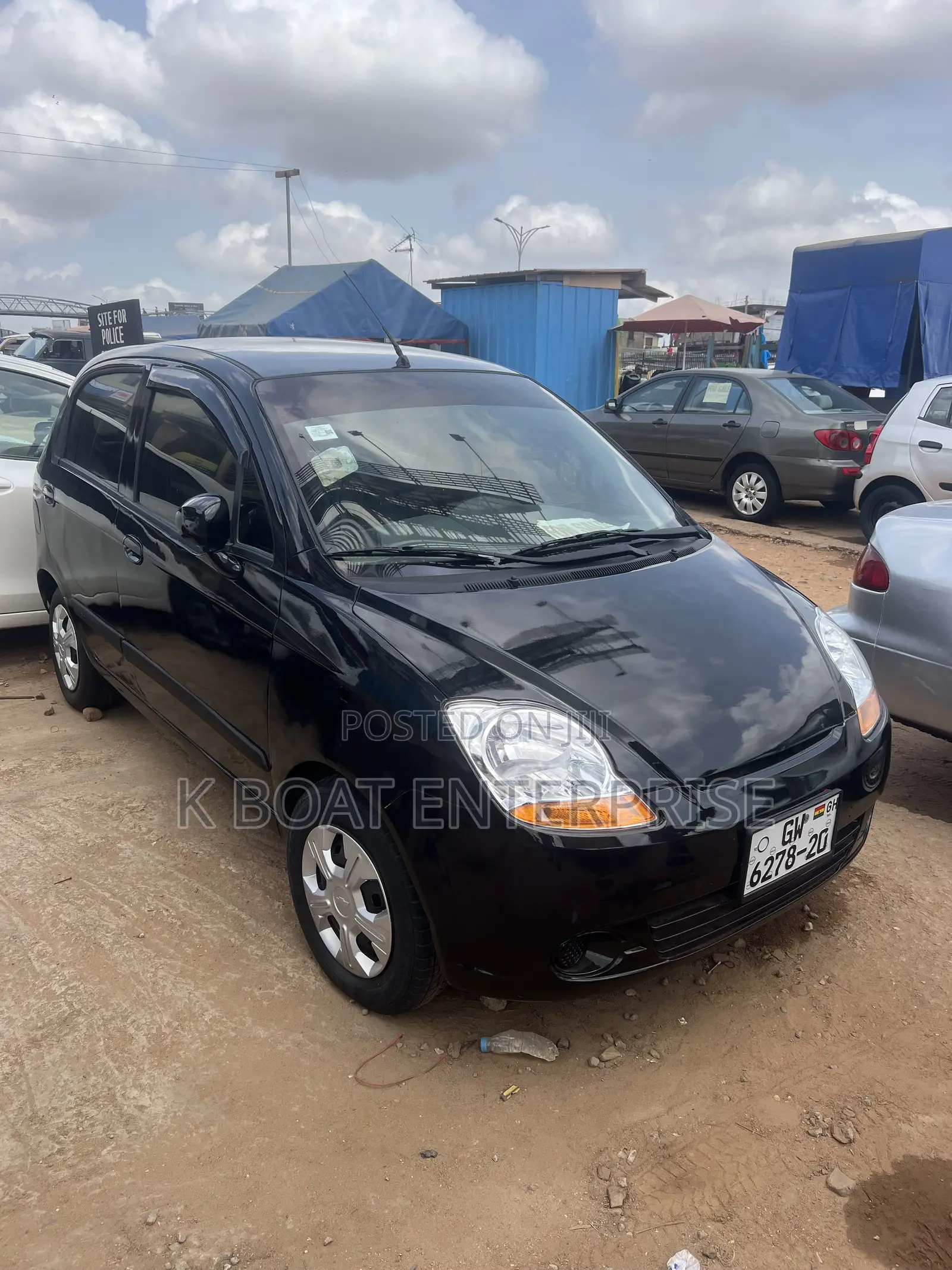 Chevrolet Matiz 2008 Black