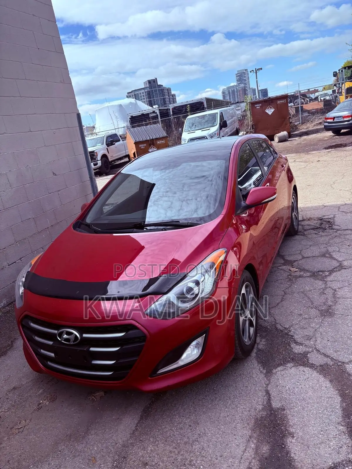 Hyundai Elantra 2016 Burgundy