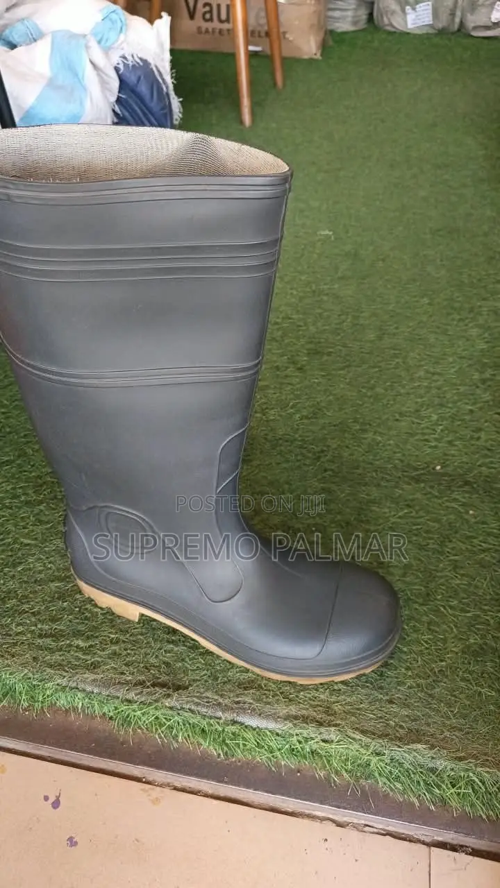 Steel Toe Waterproof Industrial Gumboots – Knee High