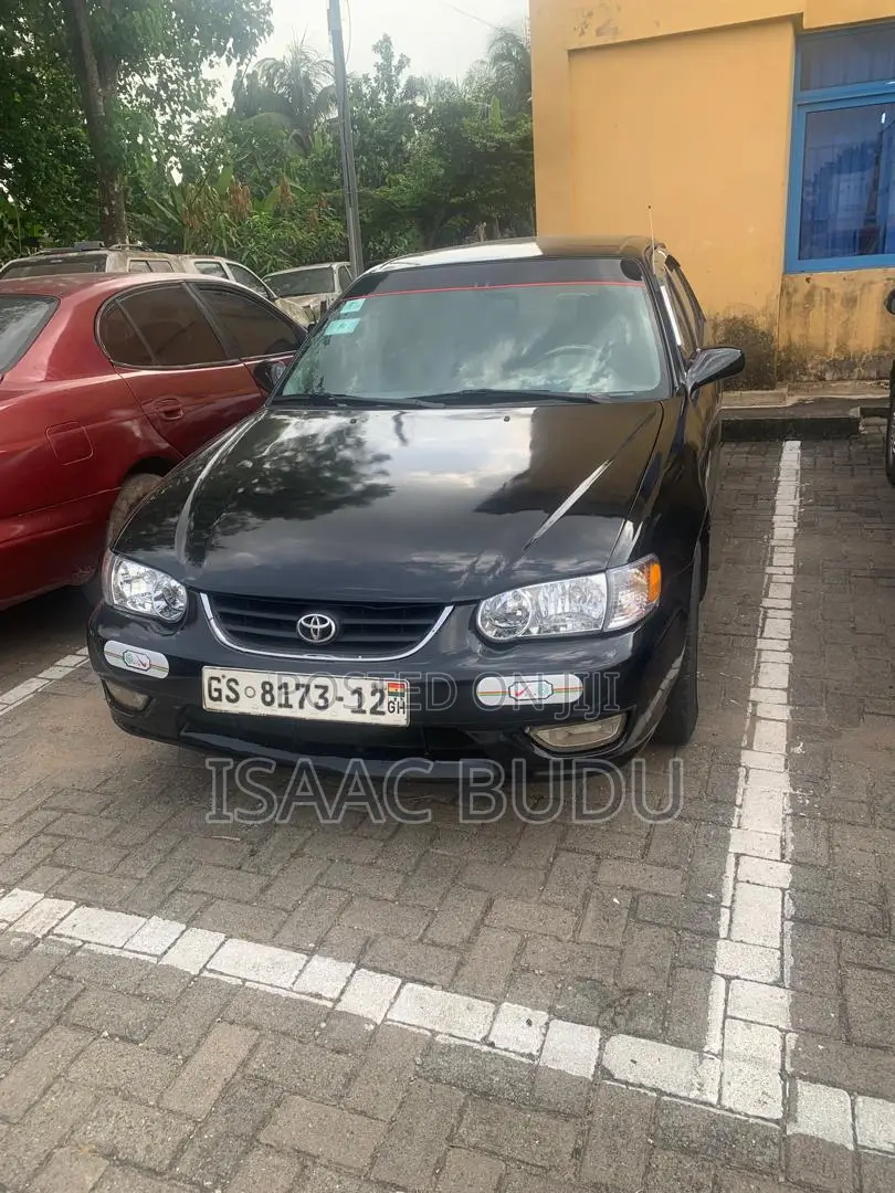 Toyota Corolla 1.8 Sedan Automatic 2002 Black