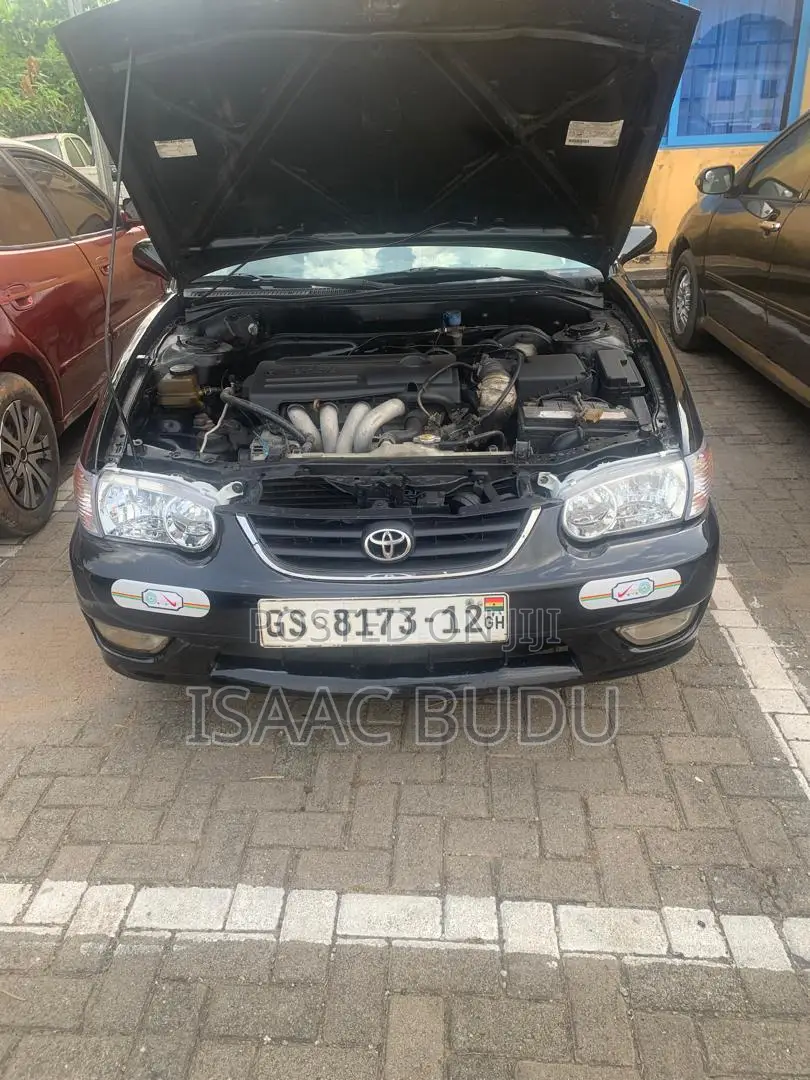 Toyota Corolla 1.8 Sedan Automatic 2002 Black