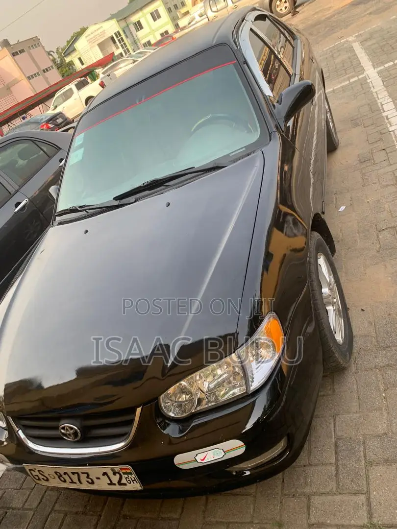 Toyota Corolla 1.8 Sedan Automatic 2002 Black