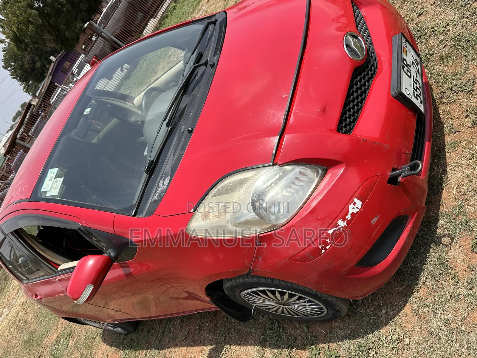 Toyota Vitz 2010 Red
