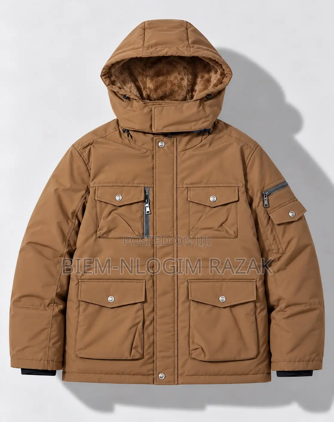 High Quality Thick N Heavy Inner Fleeced Winter Hooded Jacket Availabl