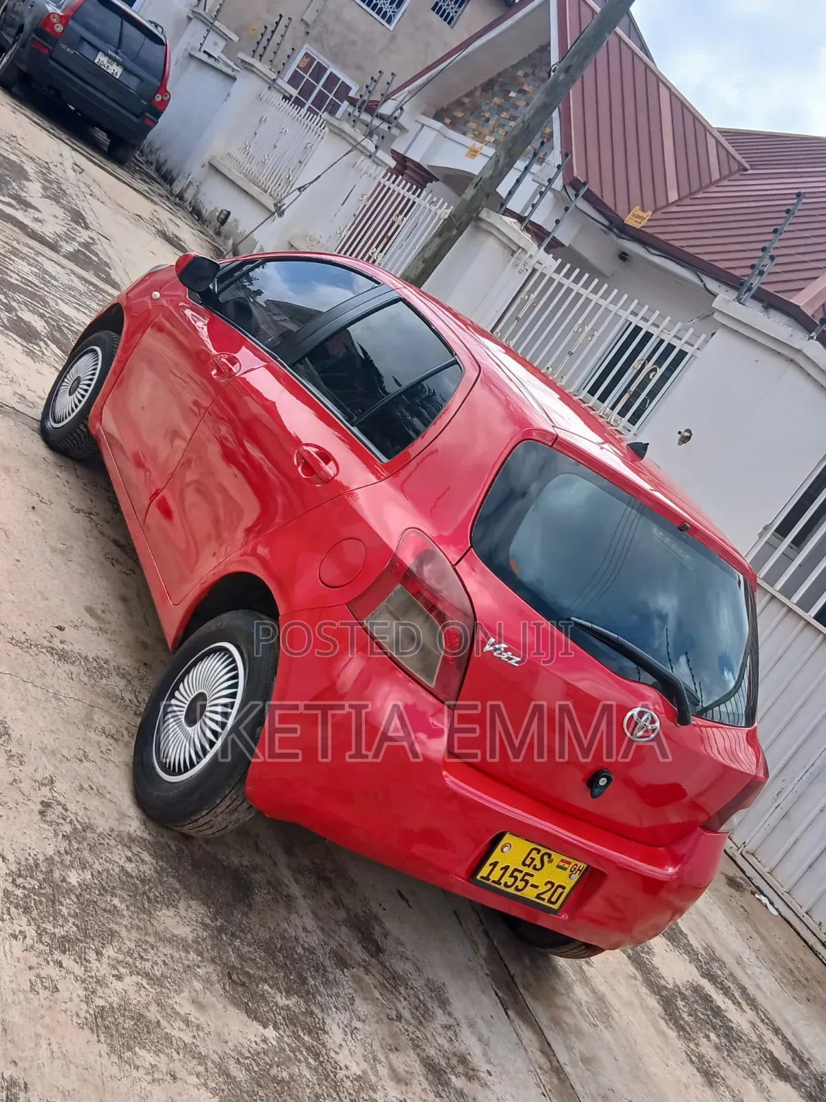 Toyota Vitz 1.5 FWD 3dr 2010 Red