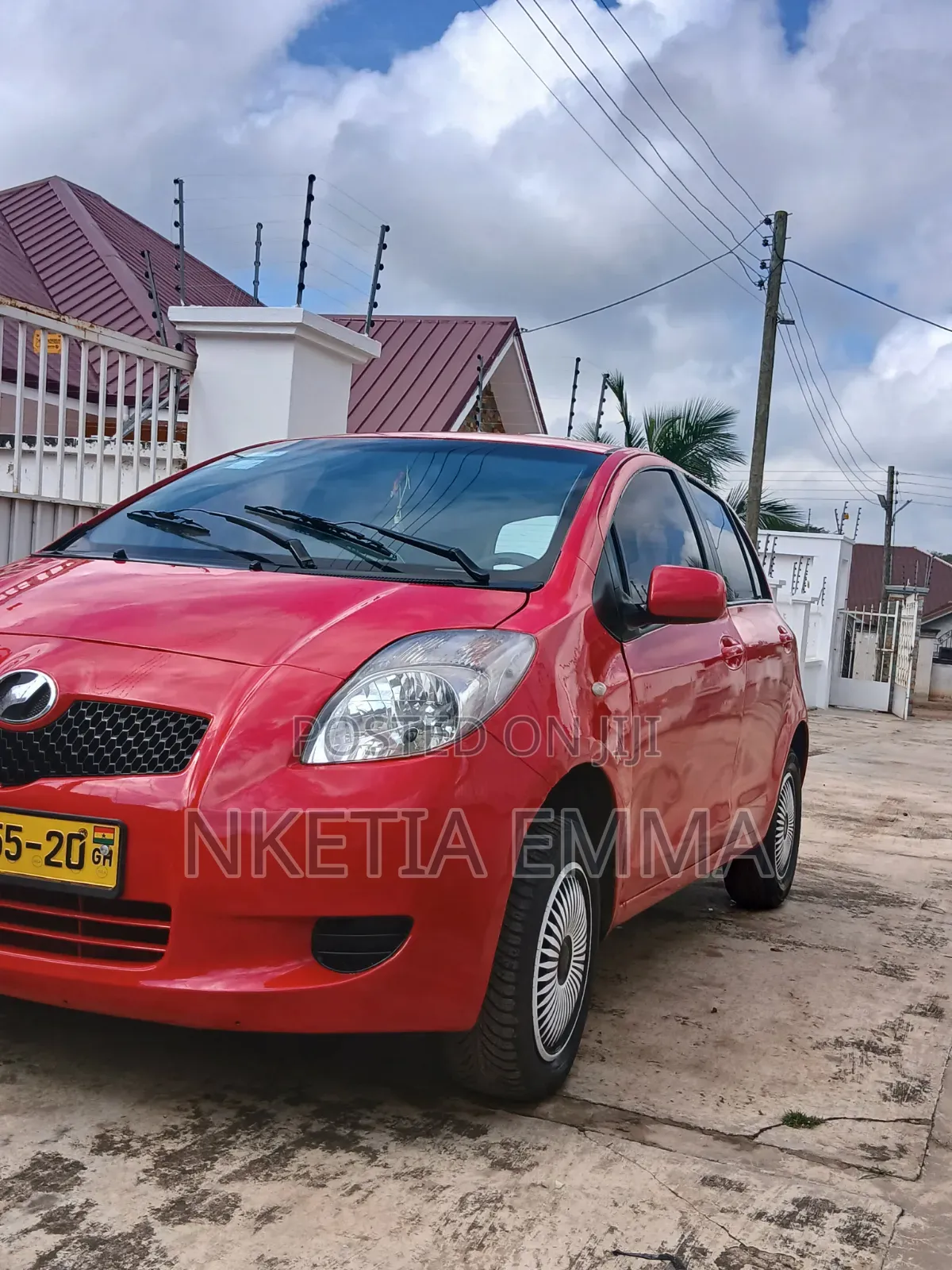 Toyota Vitz 1.5 FWD 3dr 2010 Red