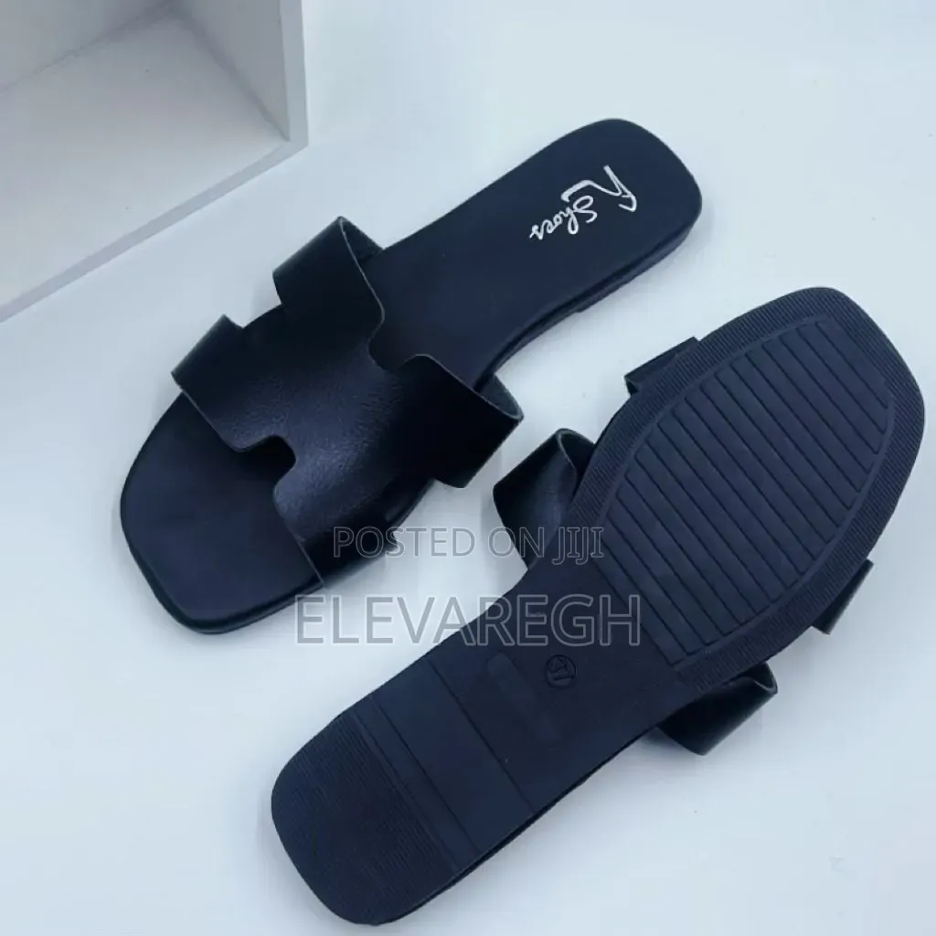 Simple Hermes Slippers