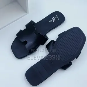 Simple Hermes Slippers