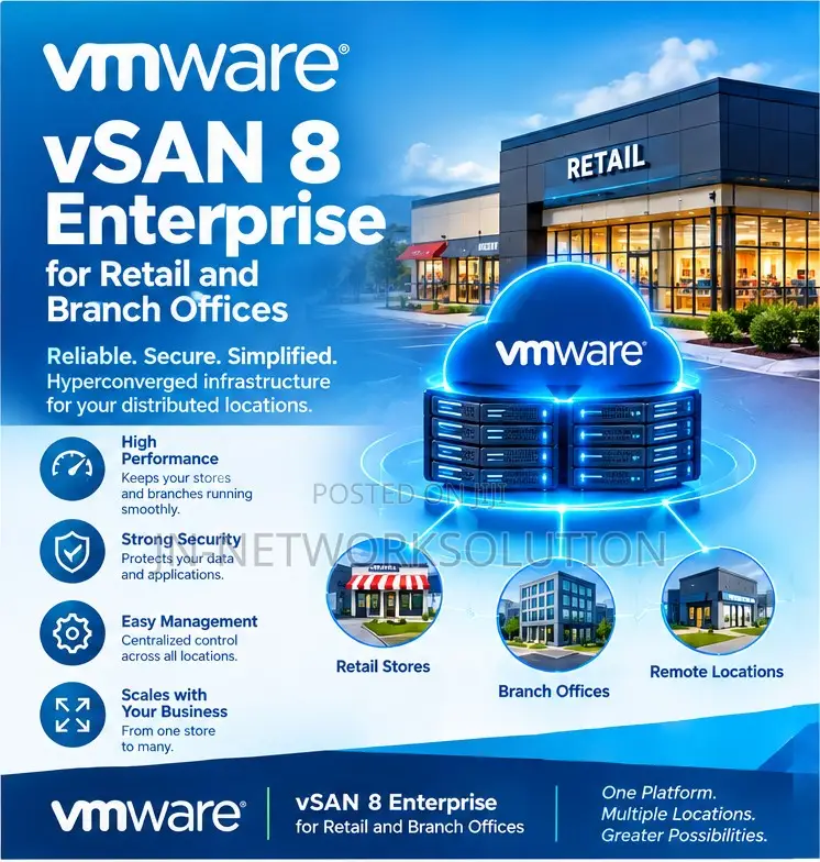 Vmware vSAN 8 Enterprise for Retail and Branch Offices