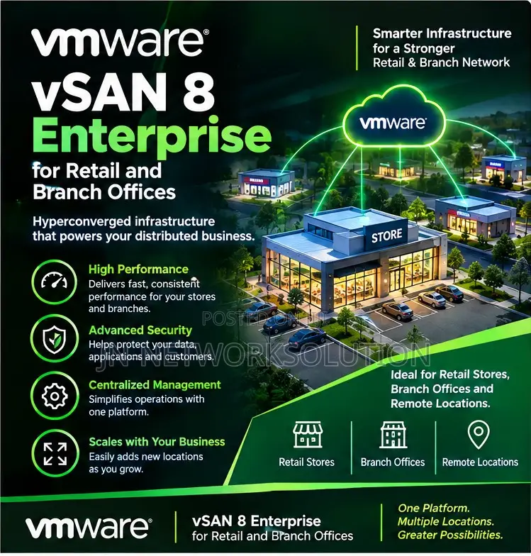 Vmware vSAN 8 Enterprise for Retail and Branch Offices