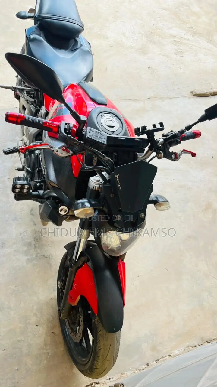 Yamaha MT-07 2025 Red